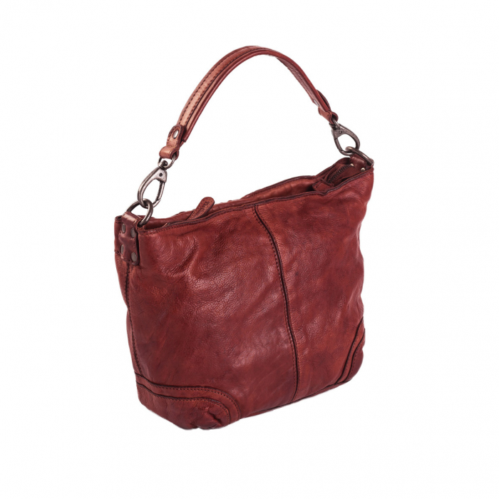 Geanta de dama piele naturala, The Chesterfield Brand, Lisa, Visiniu [6]