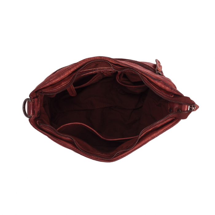 Geanta de dama piele naturala, The Chesterfield Brand, Lisa, Visiniu [3]