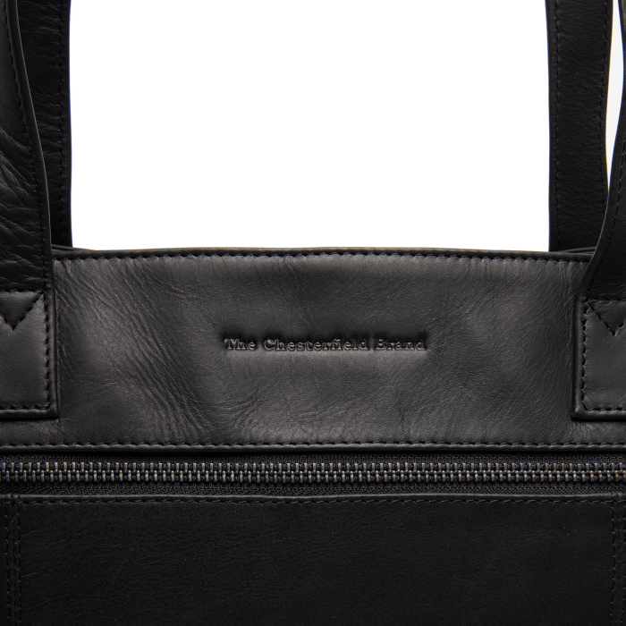 Geanta de dama Osira piele naturala, The Chesterfield Brand - Negru [4]