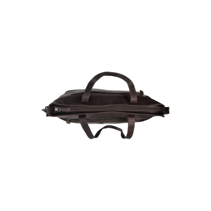 Geanta de dama Osira piele naturala, The Chesterfield Brand - Maro inchis [3]