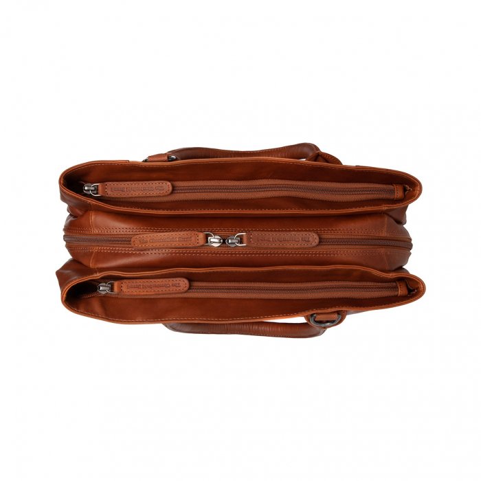 Geanta de dama, piele naturala, The Chesterfield Brand, Passau, Maro coniac [4]