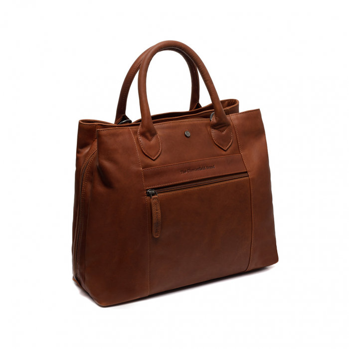 Geanta de dama, piele naturala, The Chesterfield Brand, Passau, Maro coniac [7]