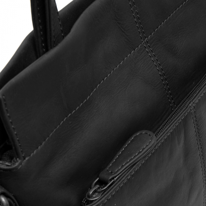 Geanta de dama piele naturala, The Chesterfield Brand, Rivington, Negru [5]