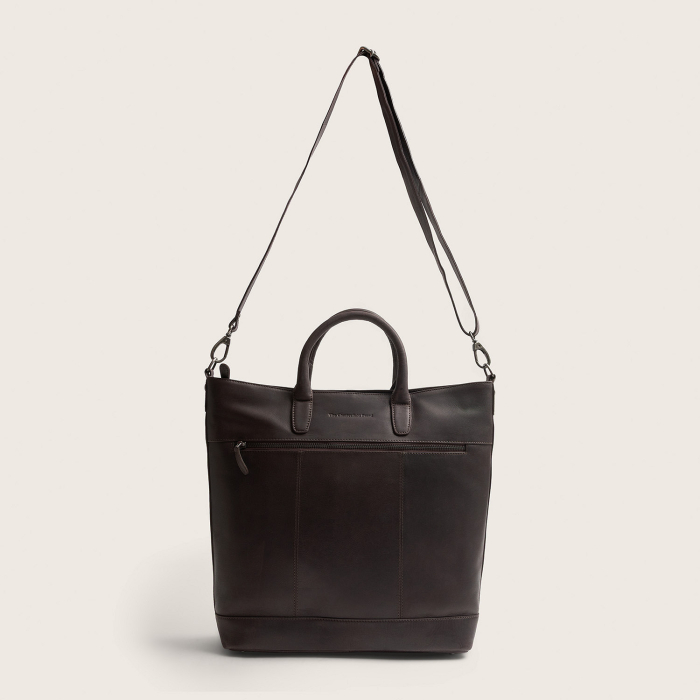 Geanta de dama piele naturala, The Chesterfield Brand, Westbrook - Maro inchis [7]