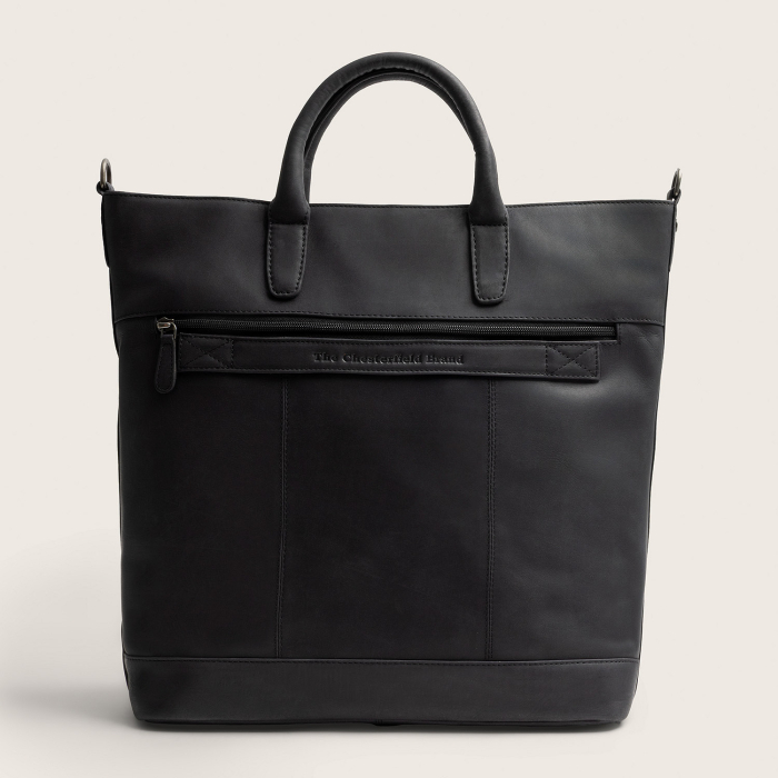 Geanta de dama piele naturala, The Chesterfield Brand, Westbrook - Negru [7]