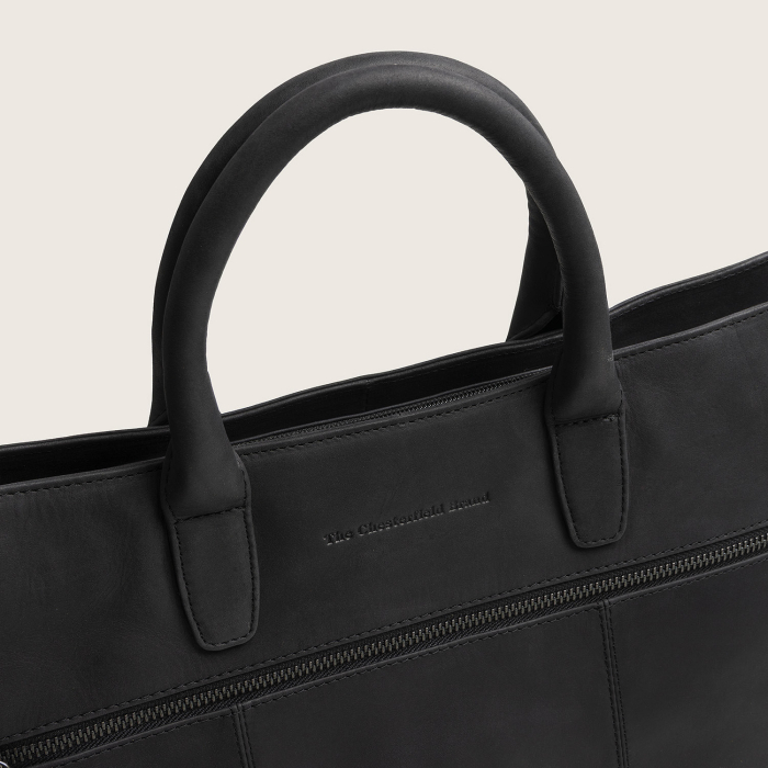 Geanta de dama piele naturala, The Chesterfield Brand, Westbrook - Negru [10]