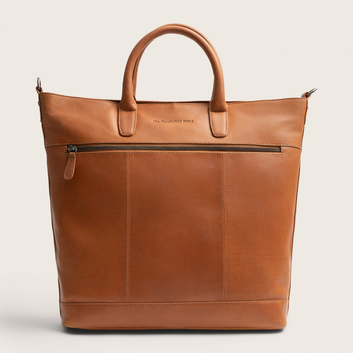Geanta de dama piele naturala, The Chesterfield Brand, Westbrook - Maro coniac [6]