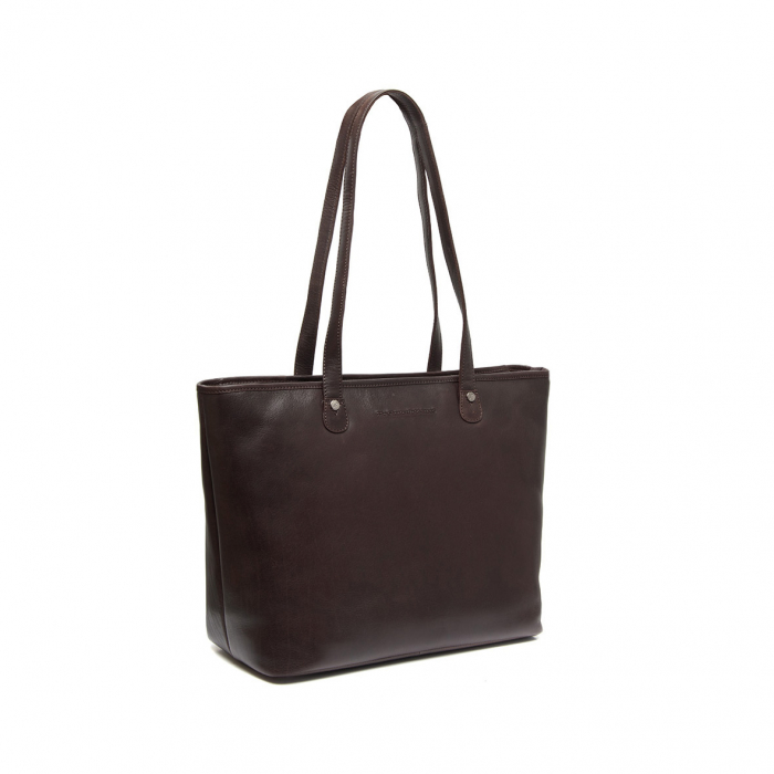 Geanta de dama, shopper, The Chesterfield Brand, din piele naturala, de mana si umar, Astano, Maro inchis [6]