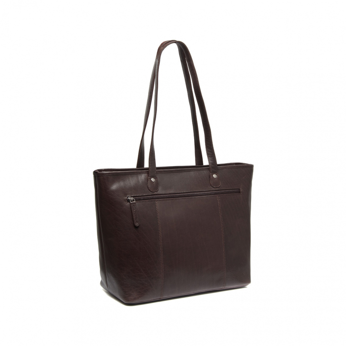 Geanta de dama, shopper, The Chesterfield Brand, din piele naturala, de mana si umar, Astano, Maro inchis [1]