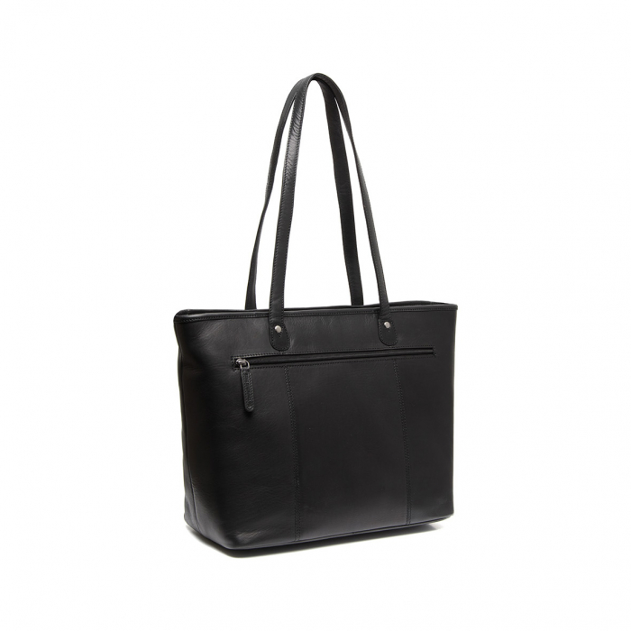 Geanta de dama, shopper, The Chesterfield Brand, din piele naturala, de mana si umar, Astano, Negru [6]