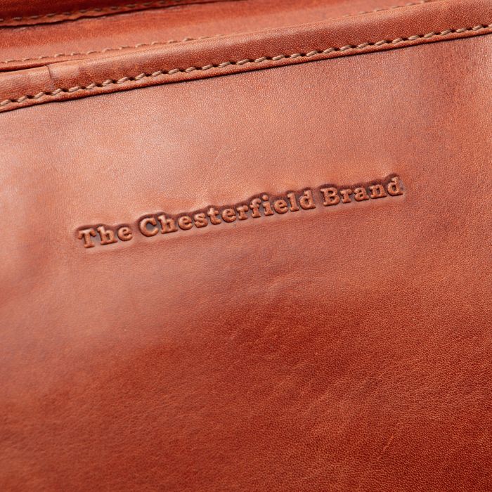 Geanta de dama, shopper, The Chesterfield Brand, din piele naturala, de mana si umar, Ferrera, Maro coniac [2]