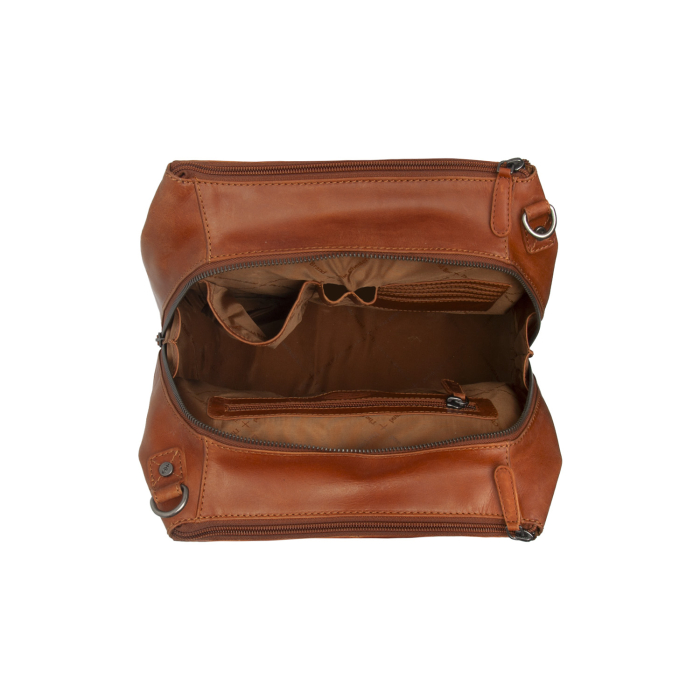 Geanta de dama Solvin piele naturala, The Chesterfield Brand - Maro coniac [3]