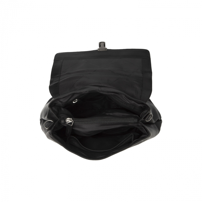 Geanta de dama, The Chesterfield Brand, din piele naturala, de mana si umar, Angera, Negru [4]
