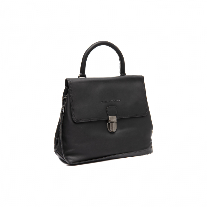 Geanta de dama, The Chesterfield Brand, din piele naturala, de mana si umar, Angera, Negru [1]