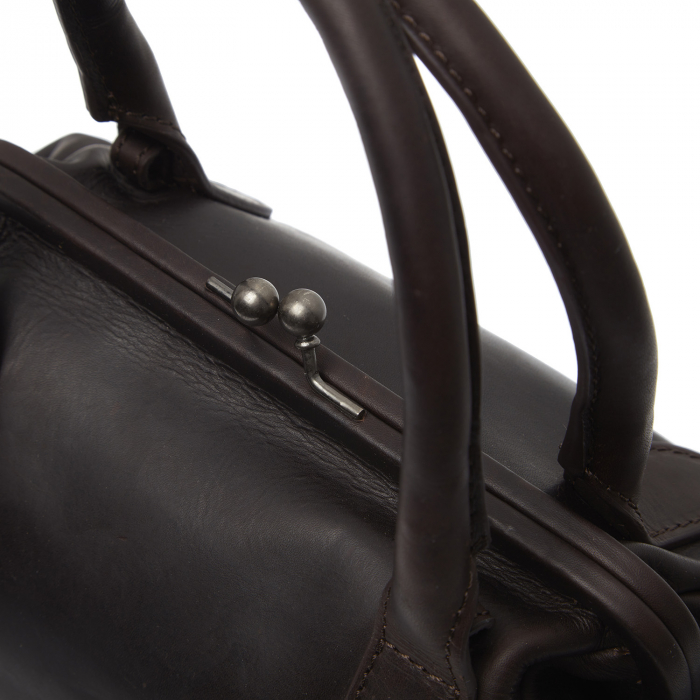 Geanta de dama, The Chesterfield Brand, din piele naturala, de mana si umar Chili, Negru [14]