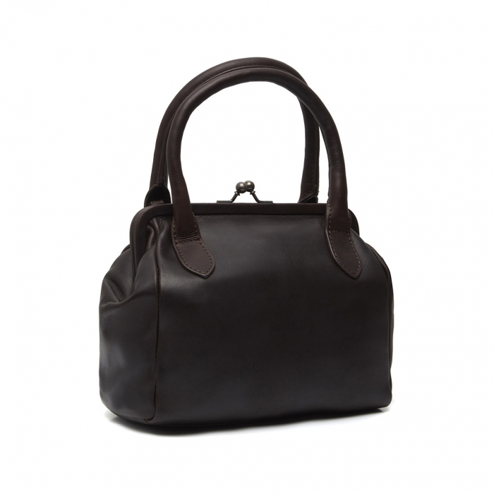 Geanta de dama, The Chesterfield Brand, din piele naturala, de mana si umar Chili, Negru [11]