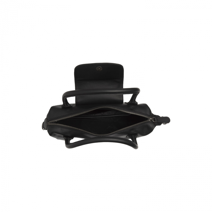 Geanta de dama, The Chesterfield Brand, din piele naturala, de mana si umar, Hockney, Negru [4]