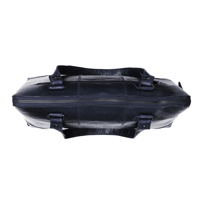 Geanta de dama, The Chesterfield Brand, din piele naturala de umar, Resa, Bleumarin [3]