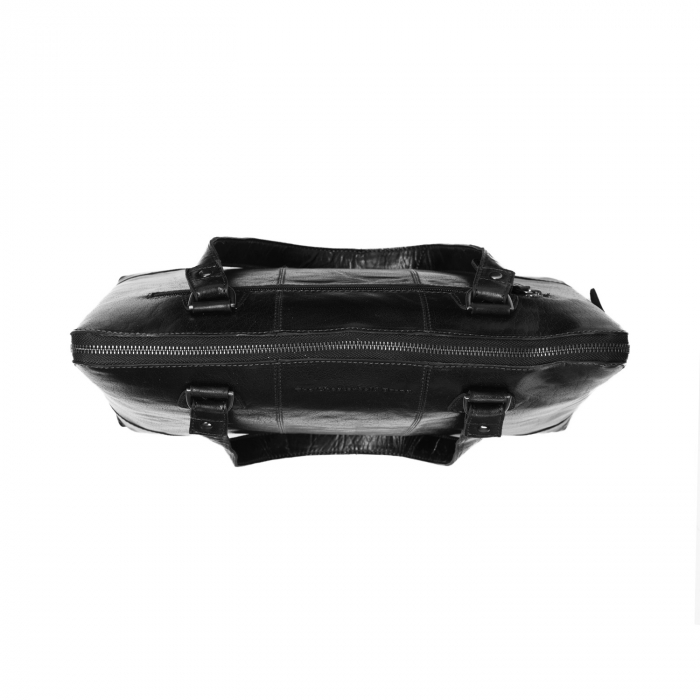 Geanta de dama, The Chesterfield Brand, din piele naturala de umar, Resa, Negru [4]