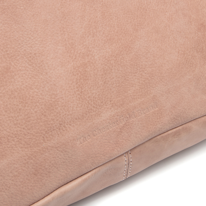 Geanta de dama, The Chesterfield Brand, piele naturala de mana si umar, Sintra, Roz pudra [5]