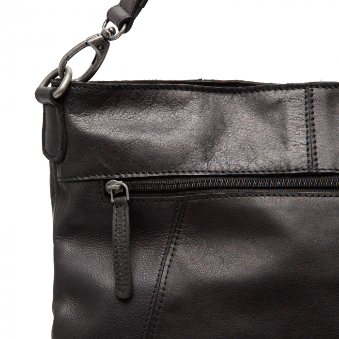 Geanta de dama, The Chesterfield Brand, piele naturala de mana si umar, Sintra, Negru [5]