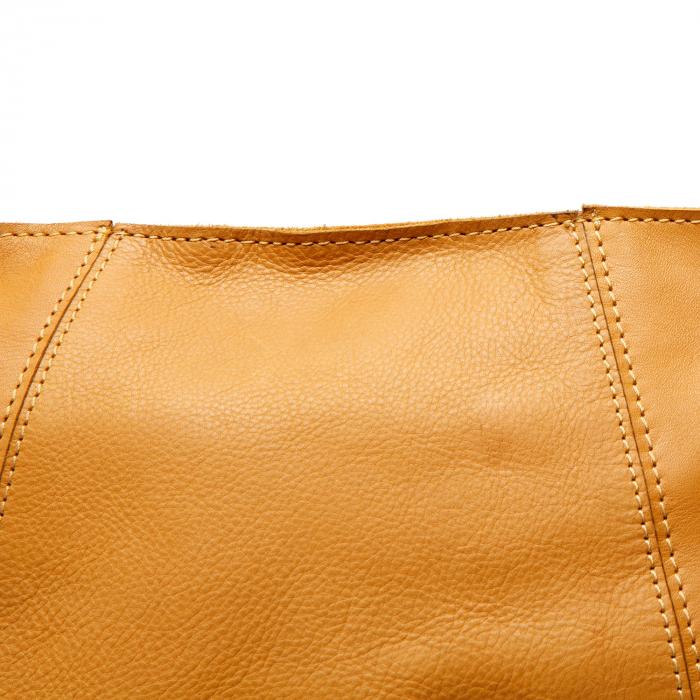 Geanta de dama, The Chesterfield Brand, piele naturala de mana si umar, Sintra, Galben ocru [2]
