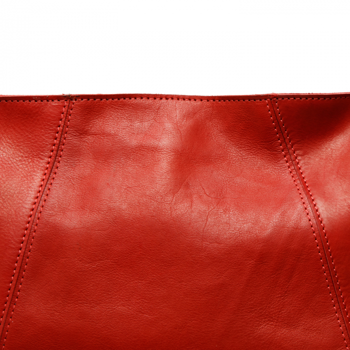 Geanta de dama, The Chesterfield Brand, piele naturala de mana si umar, Sintra, Rosu [2]