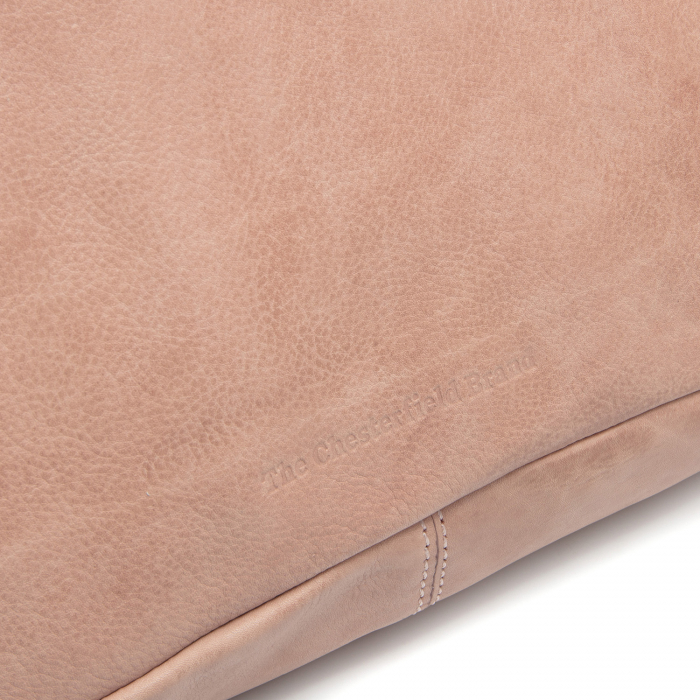 Geanta de dama, The Chesterfield Brand, piele naturala de mana si umar, Sintra, Roz pudra [2]