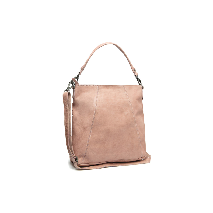 Geanta de dama, The Chesterfield Brand, piele naturala de mana si umar, Sintra, Roz pudra [1]