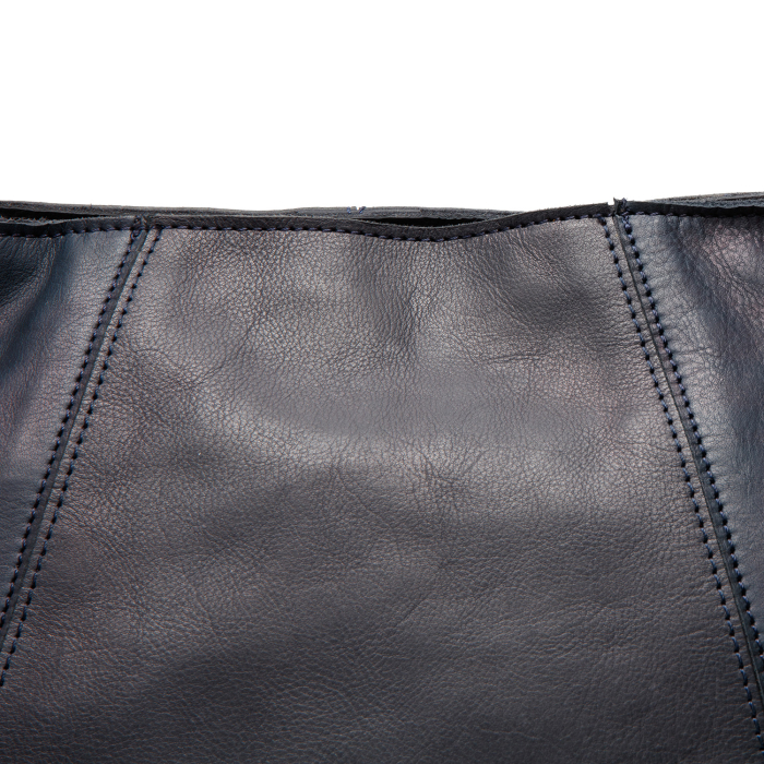 Geanta de dama, The Chesterfield Brand, piele naturala de mana si umar, Sintra, Bleumarin [5]