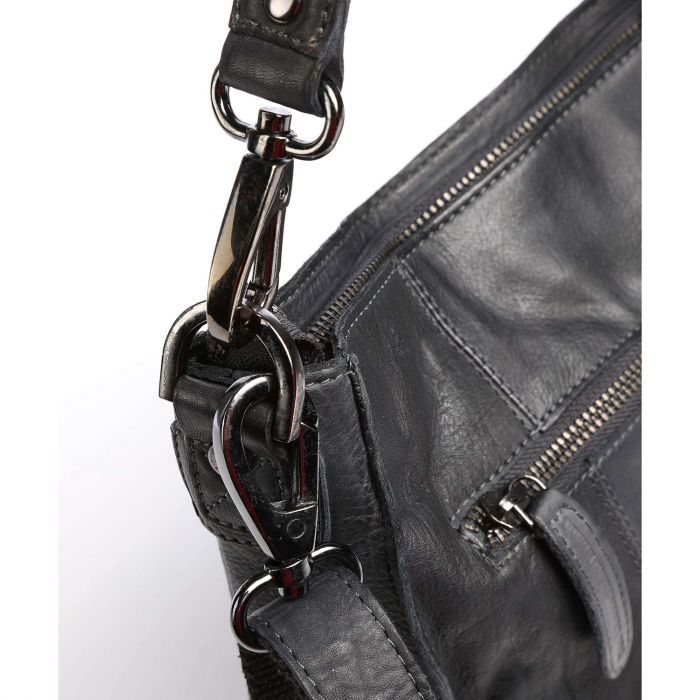 Geanta de dama, The Chesterfield Brand, piele naturala de mana si umar, Dorothea, Negru [5]