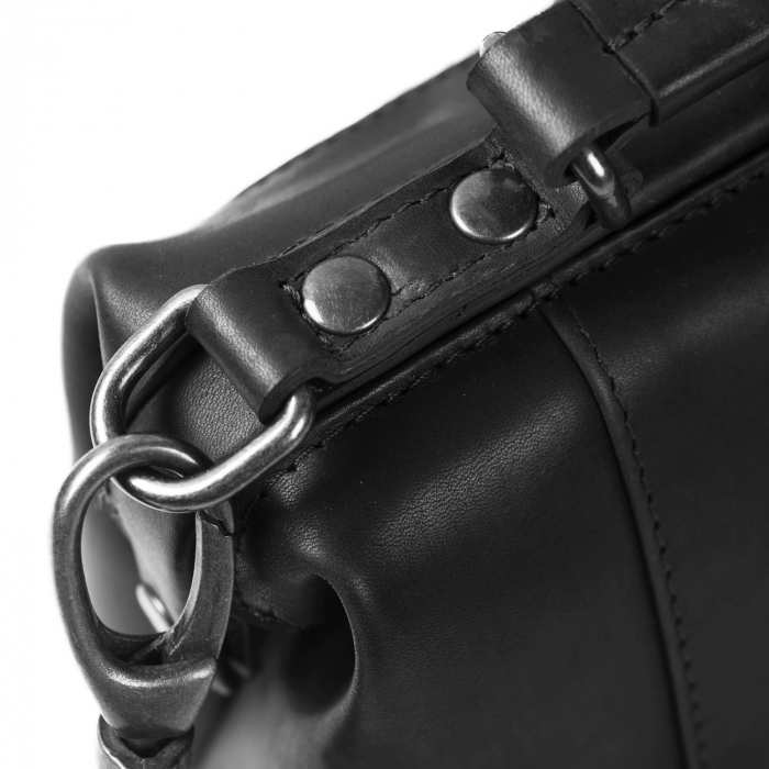 Geanta de dama, The Chesterfield Brand, din piele naturala, de mana si umar Rachael, Negru [7]