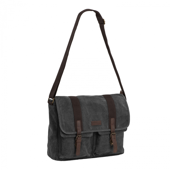 Geanta de laptop Daniel Ray, din material textil, seria McAllen, Negru [1]