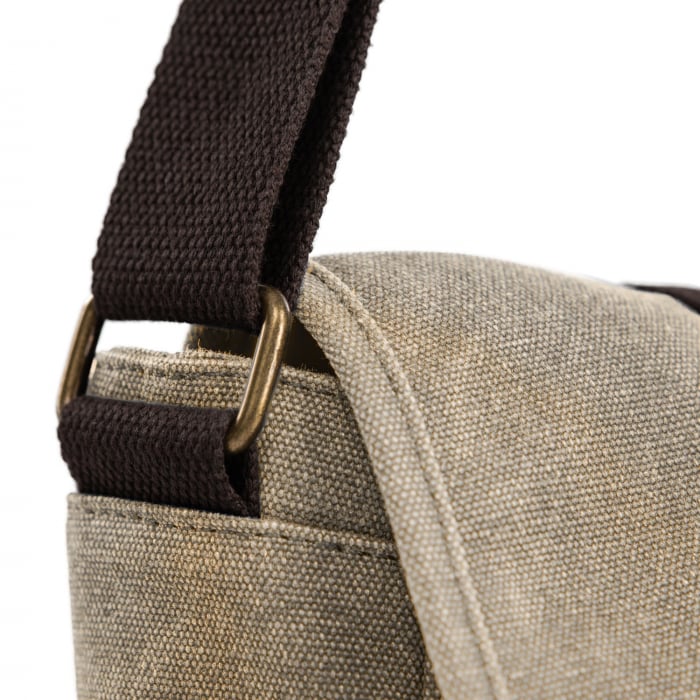 Geanta de laptop Daniel Ray, din material textil, seria McAllen, Khaki [4]