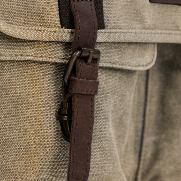 Geanta de laptop Daniel Ray, din material textil, seria McAllen, Khaki [3]