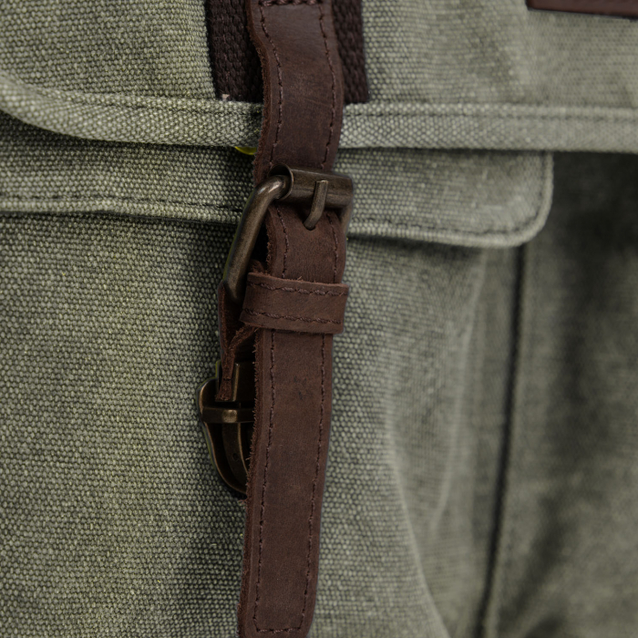 Geanta de laptop Daniel Ray, din material textil, seria McAllen, Verde olive [3]