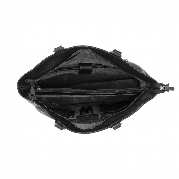 Geanta de laptop din piele naturala, The Chesterfield Brand, Berlin 15.4 inch, Negru [3]