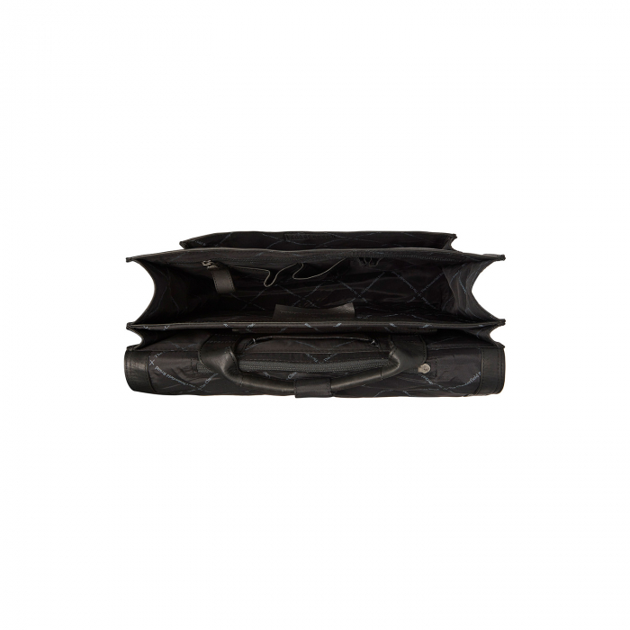 Geanta de laptop din piele naturala, The Chesterfield Brand, Gent, 15.6 inch, Negru [5]