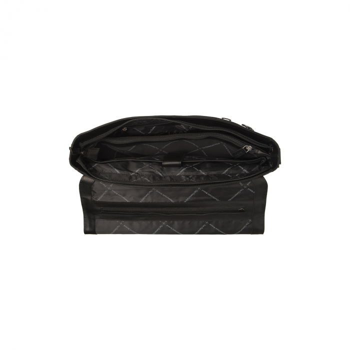 Geanta de laptop din piele naturala, The Chesterfield Brand, Imperia 14 inch, Negru [4]