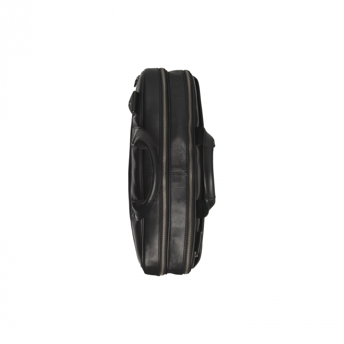 Geanta de laptop din piele naturala, The Chesterfield Brand, Iseo 15 inch, Negru [5]