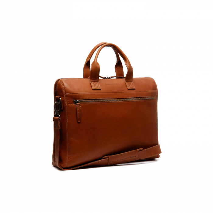 Geanta de laptop din piele naturala, The Chesterfield Brand, Levanto 14 inch, Maro coniac [4]