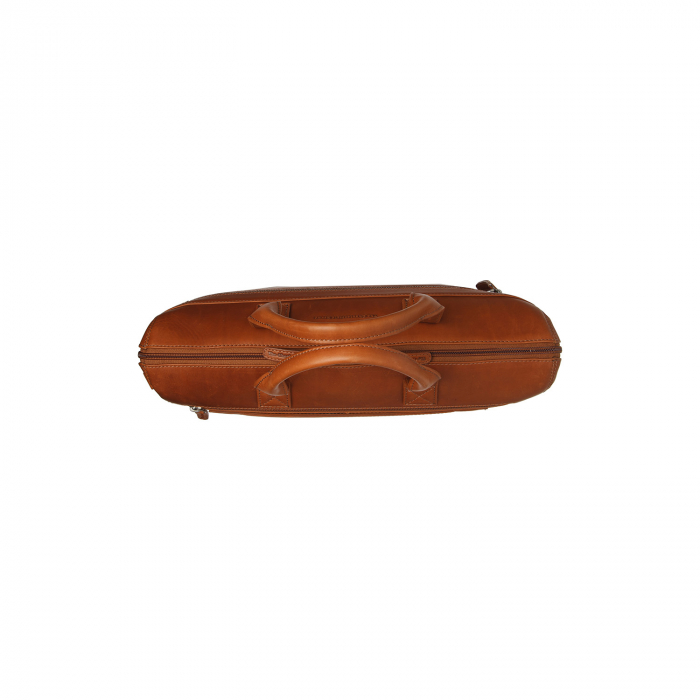 Geanta de laptop din piele naturala, The Chesterfield Brand, Levanto 14 inch, Maro coniac [7]