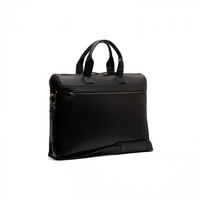 Geanta de laptop din piele naturala, The Chesterfield Brand, Levanto 14 inch, Negru [1]