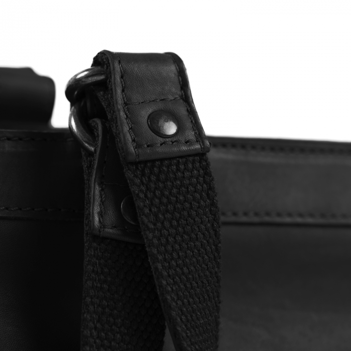 Geanta de laptop din piele naturala, The Chesterfield Brand, Lima, 15 inch, Negru [5]