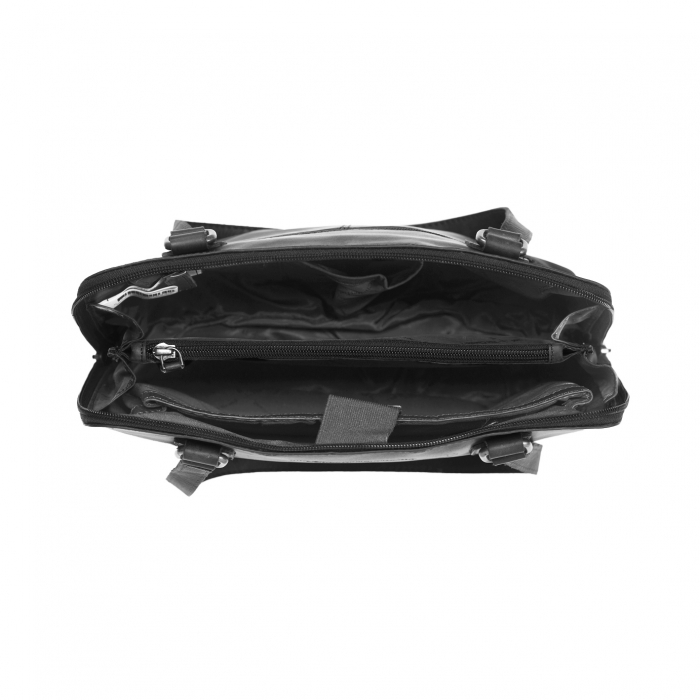 Geanta de laptop din piele naturala, The Chesterfield Brand, Manon, 14 inch, Negru [2]