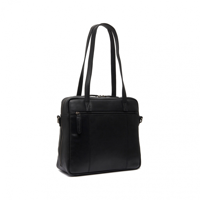 Geanta de laptop din piele naturala, The Chesterfield Brand, Puglia 14 inch, Negru [5]