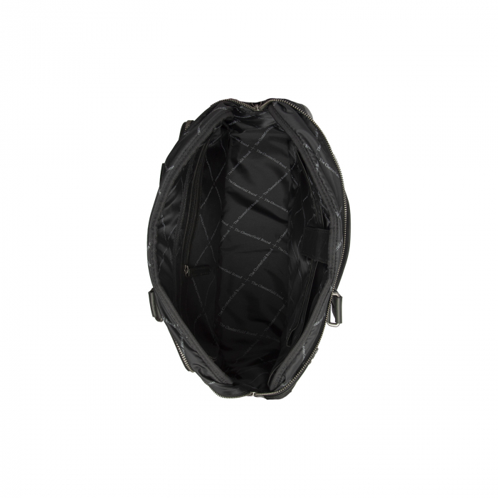 Geanta pentru laptop de 15 inch, din piele naturala, The Chesterfield Brand, Singapore, Negru [3]