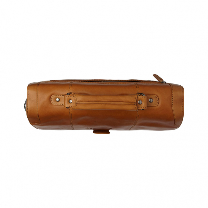 Geanta de laptop din piele naturala, The Chesterfield Brand, Stuttgart 14 inch, Maro coniac [4]