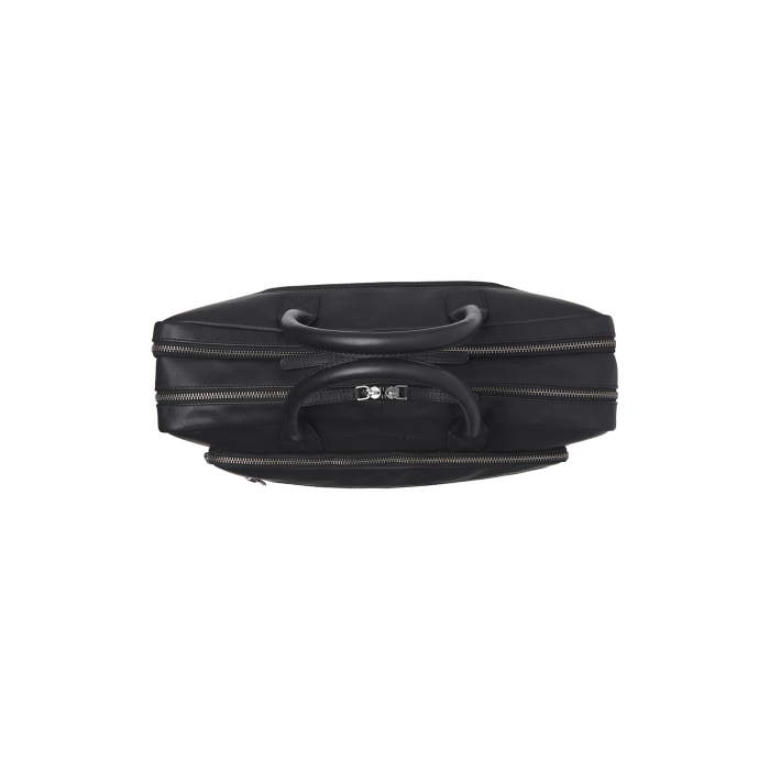 Geanta de laptop din piele naturala, The Chesterfield Brand, Tacama 16 inch, Negru [2]