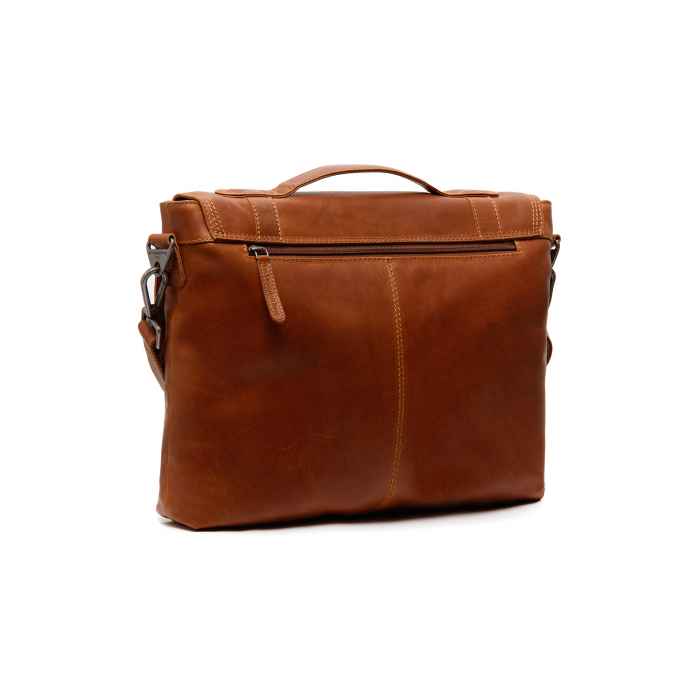 Geanta de laptop din piele naturala, The Chesterfield Brand, Veneto 14 inch, Maro coniac [6]